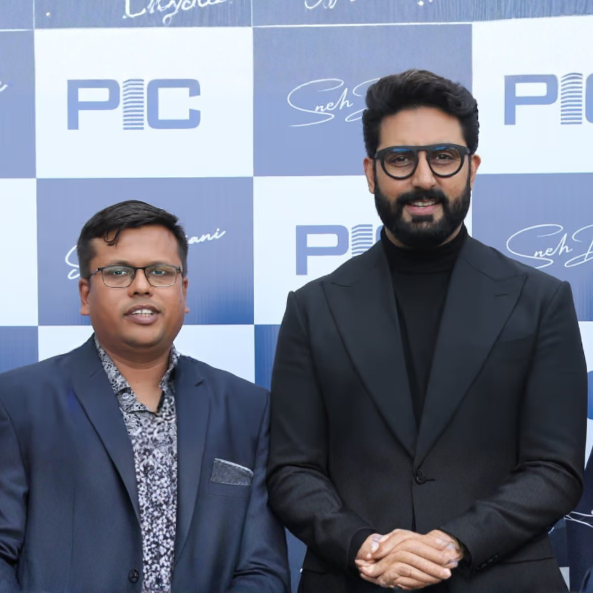 Amol with Abhishek Bachchan